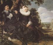 Frans Hals Isaak Abrhamsz Massa and Beatrix van der Lean (mk45) oil painting reproduction